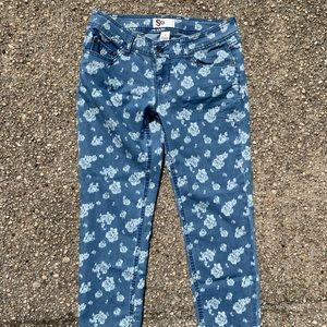 Floral Patterned Jeggings